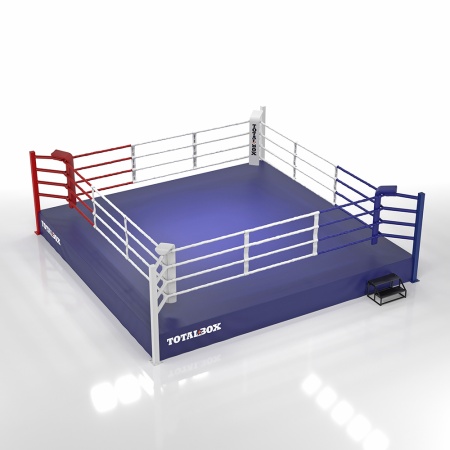 Купить Ринг боксерский Totalbox на помосте 0,5 м, 6х6м, 5х5м в Ишимбае 