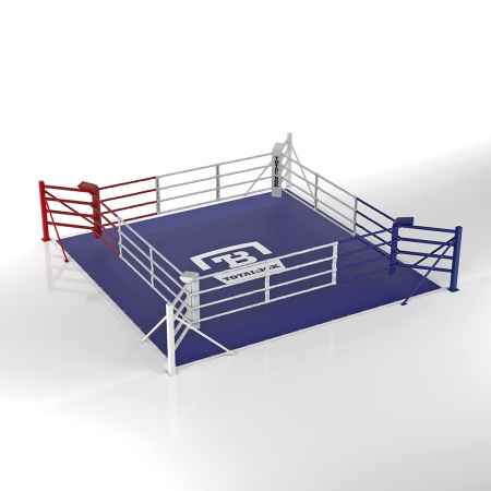Купить Ринг боксерский напольный Totalbox на упорах 6х6м в Ишимбае 