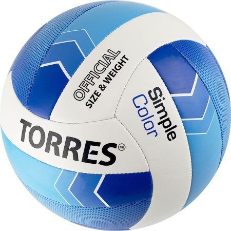 Купить Мяч волейбольный Torres Simple Color любительский р.5 в Ишимбае 